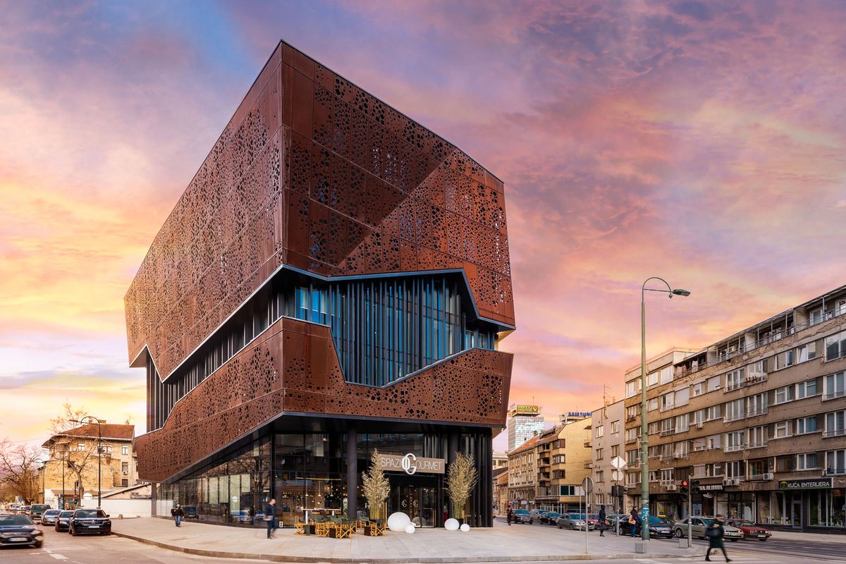 Avantura office building in Sarajevo